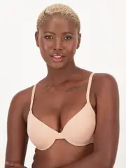 Poppy Basic Micro Push Up Bra