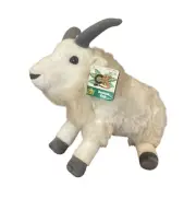 Wild Republic White MOUNTAIN GOAT Plush 12" Stuffed Animal Toy With Tag