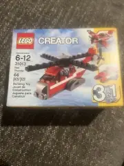 Lego Creator 31013 Helicopter Red Thunder