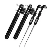 Fishing Knot Line Tying Tool and Hook Disgorger Combo Built in Hook Sharpener