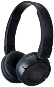 JBL T450BT Wireless On-Ear Headphones with Built-in Remote & Microphone Black