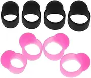 LALADEFIEE Drum Finger Protectors Silicone Drumstick Tips Enhanced Control for Handpan Tongue Drum Lotus Handpan Easy Playability