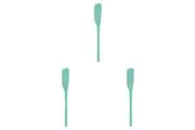 3x Tovolo Flex-Core All Silicone Jar Scraper Cooking Baking Utensil Light Aqua