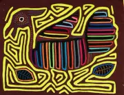 Optical Illusion Chartreuse Fancy Fowl Mola