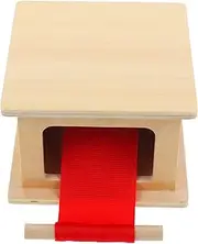 KOMBIUDA Wooden Toys for 6-12 Months Interactive Drawer Game Hand-Eye Coordination Training Educational Toys for Boys and Girls