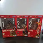 Tamashi Nations One Piece Luffy Nami Zoro WT100 Commemorative Figuarts SET