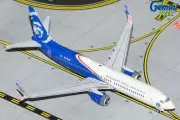 GJASA2122 GeminiJets 737-800 1/400 Model N570AS Alaska Airlines