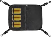 ccuzs Paddle Board Deck Bag, Surf Paddleboard Mesh Pouch, Zippered Storage for Cold Beverages, Personal Items, Carry Accessory for Travel, Beach, Water Sports, 1 Piece