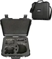 Waterproof Hard Case for DJI Neo Drone with Goggles N3 Fly More Combo Accessories Protective Case Box(Only box)