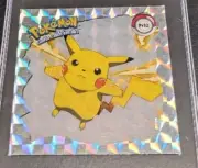 Pikachu Pr32 - Near Mint PoKemon Artbox Series 1 Silver Prism Holo Sticker 1999