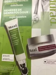 Murad targeted wrinkle corrector + Hydro Dynamic ultimate moisture hydrant