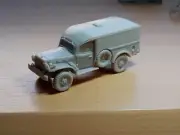 28mm Bolt Action Compatible (WW2 USA) Dodge Ambulance WC-54, miniatures
