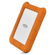 LaCie Rugged Secure 2TB External Hard Drive Portable HDD – USB-C USB 3.0 Drop Sh