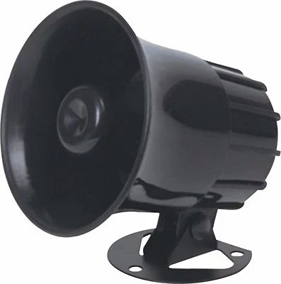 12V 6-15V 115dB Surface Mount Magnetic Coil Siren for Home Alarm System (S6126A)