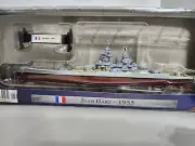 DEAGOSTINI 1/1000 - SHIPS OF WAR COLLECTION - JEAN BART 1955 SHIP MODEL