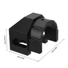 Car RV Awning End Plug Black Solid Aluminum Part For Sunchaser II Rounded