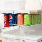 Storage Rack Refrigerator Slide Under Shelf for Soda Can Beverage Organizer