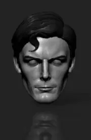 Christopher Reeve Superman custom head for action figure
