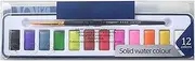 Watercolor Set,Water Color Art Kit Palette with Brush | Art, Travel, Painting Supplies, Palette Kit for Artists, Amateur Hobbyists and Lovers