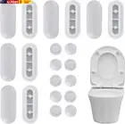 20Pack Toilet WC Seat Buffer Set, Toilet Seat Bumpers Set Universal Toilet Lid C