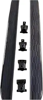 2PCS Aluminum Side Steps Running Boards Nerf Bars Compatible for Land Rover Discovery Sport 2015-2024