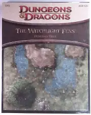 Dungeon Tiles: THE WITCHLIGHT FENS D&D Accessory DN2 Customizable Terrain Sheets
