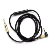 Inline MIC Remote Upgrade Braided Cable For Bose QuietComfort QC35 QC25 OE2 AE2