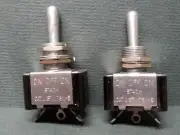 Micro Switch Toggles ST42H On-Off- On Momentary Some Missing Hardware Qty 2 NOS