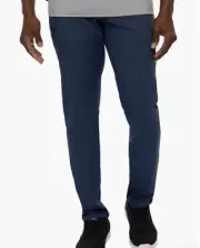 New Travis Mathew Alta Cresta Modern Slim Fit Golf Pants Indigo Blue 1MZ493 30W