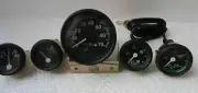 Jeep Gauges Kit - Speedometer 70 mph Willys MB Ford CJ GP Temp Oil Fuel Amp BL