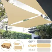 Sun Shade Sail ShadeCloth Outdoor Awning Sun Canopy Triangle Square Rectangle