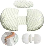 Pregnancy Pillow for Pregnant Women,Soft Pregnancy Body Pillow,Support for Back, HIPS, Legs,Maternity Pillow with Detachable and Adjustable Pillow Cover