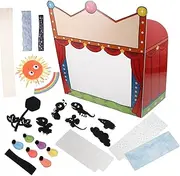 1 Set Puppet Stage Set Shadow Puppet Show Storytelling for Creative Learning DIY Craft for Skill Development Educational Fun Shadow Puppetry Performance Kit