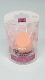 Real Techniques Dual-Ended Expert Sponge Face + Cheek Dense Foam Multi-Purpose