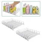Self Pushing Drink Organizer for Fridge 6 Rows Portable Soda Can Dispenser