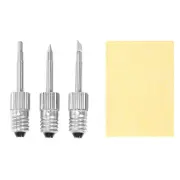 3Pcs Brass Soldering Tips USB Soldering Iron Welding Soldering Tips6688