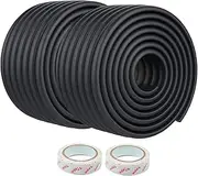 WUTUSENT 4M/13.1 FT Self-Adhesive Baby Proofing Edge Guards Sharp Edge Protector, Pre-Taped,Suitable for Tables, Wall Corner Edges, to Protect Children from collisions and Injuries. (Black)