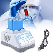 8 * 5ml+4 * 10ml Gel Heating Machine, 12 Holes PRP PPP Plasma Gel Maker with 99 Cycles Multi-Point Operation, Automatic Preheating and Adjustable Temperature 5-100°C and Timing 1-99H, for Laboratory