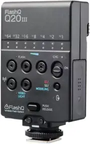 LightPix Labs FLashQ Q20III Wireless Camera Flash Light Speedlite Trigger System
