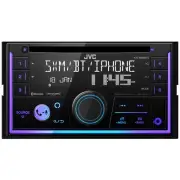 JVC Double DIN Bluetooth USB AM/FM Radio Stereo CD Player Receiver