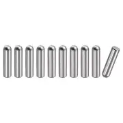 5x20mm Dowel Pins, 10pcs Round Head Flat Chamfered End Dowel Pin