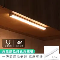 在飛比找momo購物網優惠-【麥瑞】LED可調感應燈-22cm(LED感應燈 感應 燈條