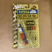 Vintage TECH DECK DREGS LONGBOARD SKATEBOARD SECTOR NINE 2000 NEW Series 4800