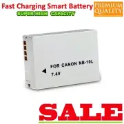 NB-10L Battery 2100mAh For Canon Powershot G1X G3X G15 G16 SX50 HS SX40HS