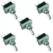 5 x On-Off Toggle Flick Switch SPST 12V 25A Auto Automotive