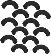 12Pcs Dumbbell Crescent Pads Shock Absorbing Cushion for Weight Lifting Nonslip Design for Enhanced Safety Durable Fitness Equipment Accessories