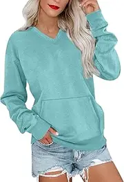 [Generic] Ladies Work Tshirts Blouses Women Teacher Graphic Long Sleeved Tshirt School Days Tee Tops Womens Long Sleeved V Neck Running Top