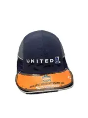 Skullerz 8960 Bump Cap w/ LED Light Brim Hat NEW United Airlines Ergodyne