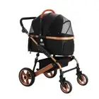 i.Pet - Pet Stroller Dog Pram Large Cat Carrier Travel Foldable Pushchair 4 Whee