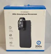 200x Smartphone Microscope APL-MS002BK NEW